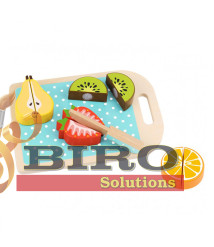 Set de fructe din lemn